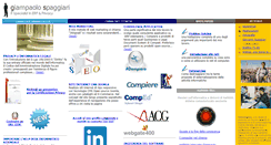 Desktop Screenshot of giampaolospaggiari.it